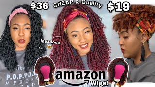 Starts At $19! Must See Amazon Headband Wigs! | Cheap Headband Wigs + Aliexpress Cheap Wig (2021)