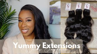Cambodian Wavy Elegance |Yummy Extensions Review | Antonette Shay