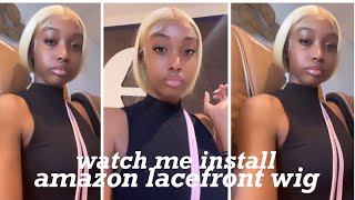 Watch Me Install A Amazon 613 Lace Front Wig | Diamond Marie