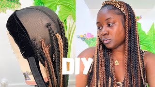 Diy Headband Crochet Box Braid Wig | Omoni Got Curls