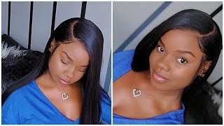 Natural Af! | Easy Install! No Plucking Or Bleaching! | Hd Full Lace Wig Ft. Divaswigs