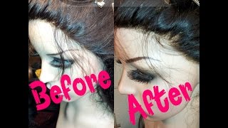 How To Customize Your Lace Frontal Hair Line!