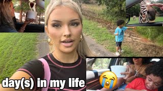 Day(S) In My Life | Tiktok Account Banned, Hair Care, Drive Thru Zoo **Hilarious**