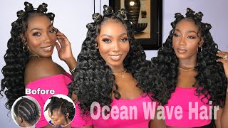 Perfect Hairstyle For The Summer! Ocean Wave Crochet Hair Ft. Forevery Hair | Jodi The Island Girl