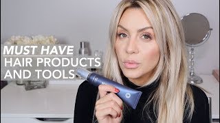 Must Have Favorite Hair Products & Styling Tools