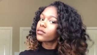 How To Get Heat Less Curls/Waves  Overnight | Natural Hair