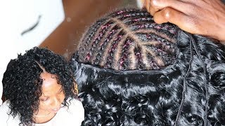 Full Sew In No Closure #12 / No Leave Out / Detailed Tutorial