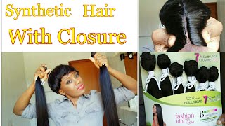 Fashion Idol 101 By Sleek, 7Pcs With Lace Closure Hair Review.