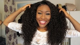 My Curly Hair Routine Ft. Mercy'S Hair Extensions (Mongolian Loose Curly Virgin Hair)