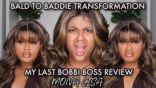 My Last Bobbi Boss Synthetic Wig | Bobbi Boss Synthetic Hair Hd Lace Front Wig - Mlf704 Mona Lisa