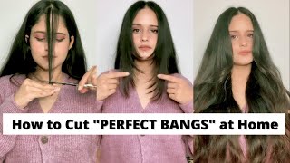 How To Cut ‘Perfect Side Bangs’ At Home L Anukriti Lamaniya