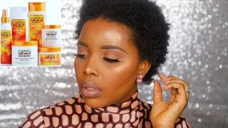 How I Wash & Style My 4C Natural Hair | Cantu Hair Products