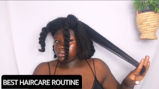 Best Natural Haircare Routine For 4C Hair! Hdration And Growth