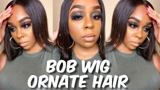 Lace Front Bob Wig | Ornate Hair Aliexpress | Lindsay Erin