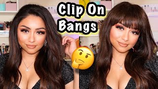 Clip In Bangs ? | Luxy Hair