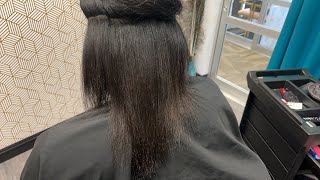 She Has A Relaxer But Her Hair Needs Help!!!!