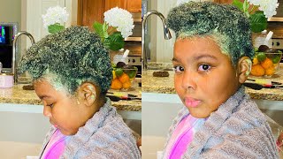 I Tried Cardi B’S Hair Mask On My Daughter’S 4C Hair!!