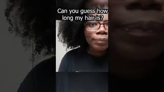Bet You Can'T Guess The Hair Length #Naturalhair #Haircare #Naturalhairwashday