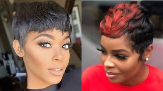 Super Chic Haircuts For Black Women #Haircutsforblackwomen #Shorthair