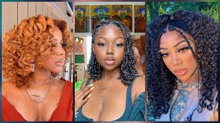 Natural Hair Compilation | Twists, Updos, Braid Outs￼