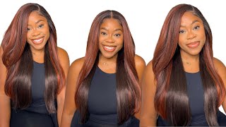 $55 Synthetic Wig Install Slay | Outre Perfect Hairline 13X6 Hd Lace Frontal Tatienne