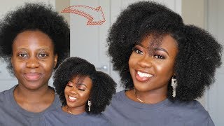 $7 Easiest Crochet Braids | No Cornrows | No Braids | Very Natural Protective Style Hair Tutorial