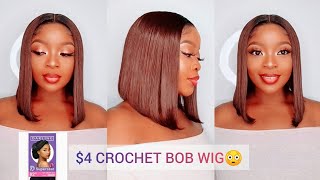 Straight Bob Wig| 10Inch Bob| Using Braiding Hair Extension