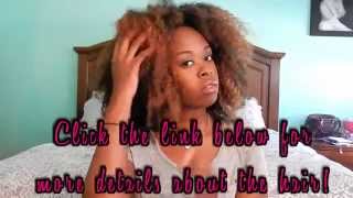 How To Transform Your Old Curly Wig With Color And Definition! ( Yvonne Hair/Aliexpress) | Uchenana