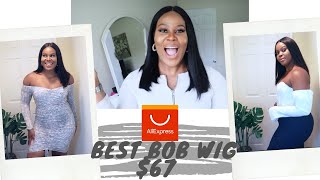Cheapest Lace Front 16 Inches  Bob Wig On Aliexpress Under $70????? I Am Shook! || Jazz Star Hair