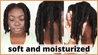 How I Keep My Natural Hair Soft And Moisturized| Simple Moisture Retention Tips