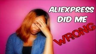 My First Lace Wig: Aliexpress Did Me Wrong