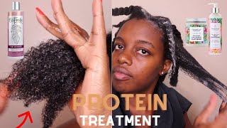 How To: 4C Hair Protein Treatment & Detox Wash Day | Botanika Beauty X Flora & Curl