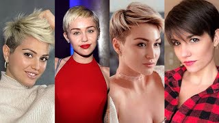 Women Latest Short Haircut Style With Fine Pixie Looks 2022 | Short Pixie Haircut