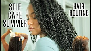 Aveda Summer Self Care Hair Routine