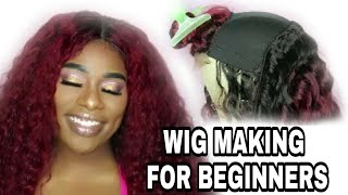 How To Make A Wig With Lace Closure On A Dome Cap Ft. Klaiyi Hair