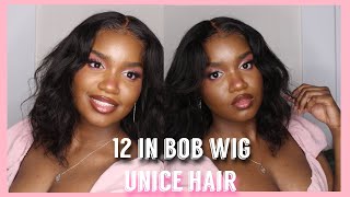12 Inch Amazon Bob Wig | Unice Hair | Under $100