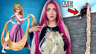 I Survived 24 Hours In The World’S Longest Hair Extensions
