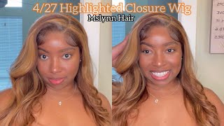 Pre Highlighted Closure Wig Install Ft. Mslynn Hair