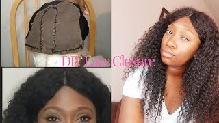 Make Your Own Lace Closure Fast | Badie On A Budget