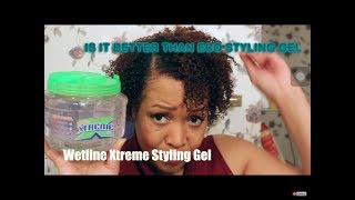 Wet Line Extreme Gel Review | Wash N Go | Fine, Natural Hair