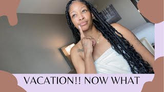 Caring For Relaxed Hair On Vacation!!