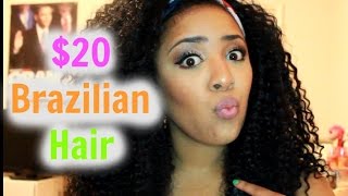 Hair Review | $20 Brazilian Bundles?? | Zury Yes One Big Lace Closure-Brazilian
