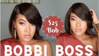 Bobbi Boss Latitia | Pass Or Play? Or | Synthetic Bob Wig | $25 Dollar Slay