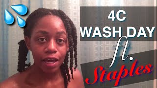 Natural Hair Wash Day Routine | Best Products For 4C Hair Care