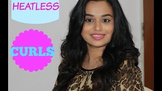 Heatless Curls Overnight #2 | Lazy Waves | Quick & Easy | Priyanka