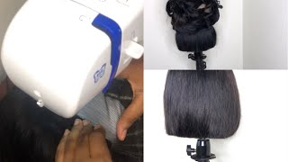How To: 8 Inch Blunt Cut Bob Wig | Very Detailed Tutorial
