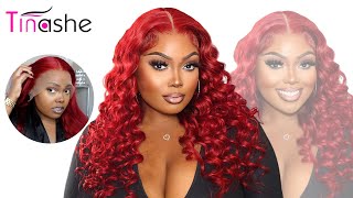 The Perfect Fire Red Body Wave Wig Ft. Tinashe Hair