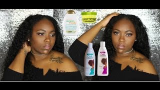 Best Products For Curly Hair | How To Keep Curly Weave Hydrated