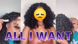 New Season Bob Wig Install! Easy Beginner Lace Curly Wig Inspired | Thick Density  Ft. Alimice Hair
