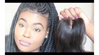 Best And Cheapest Aliexpress Brazilian Lace Closure | £18!!! | Beautybyola | Halo Queen Hair